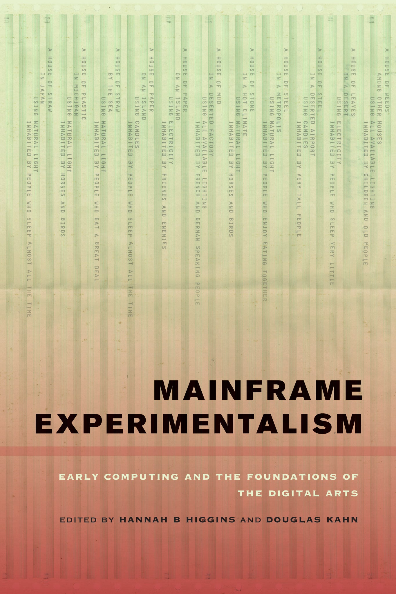 Cover image for Mainframe Experimentalism ISBN 9780520953734
